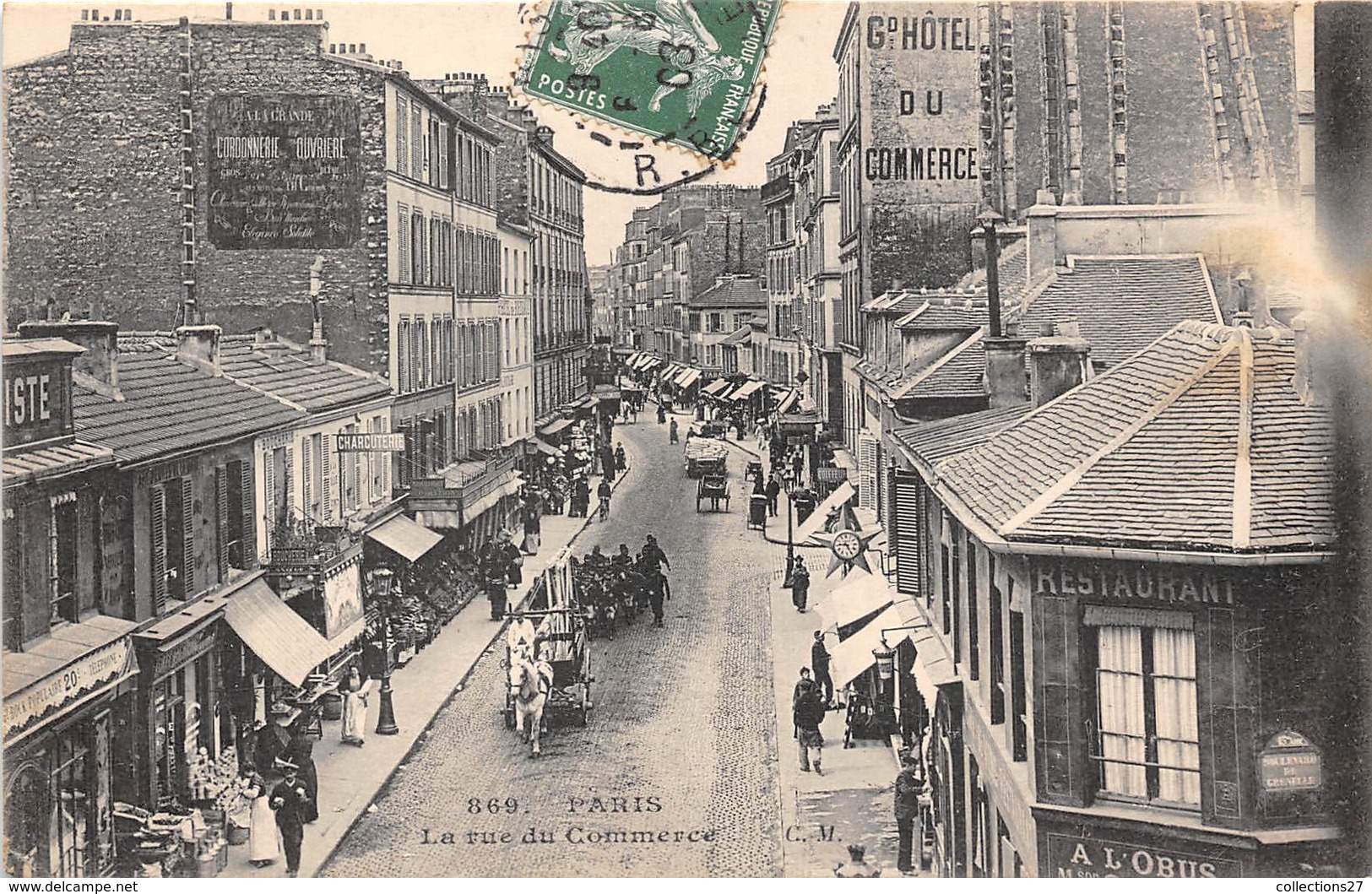 75015-PARIS-LA RUE DU COMMERCE - Arrondissement: 15