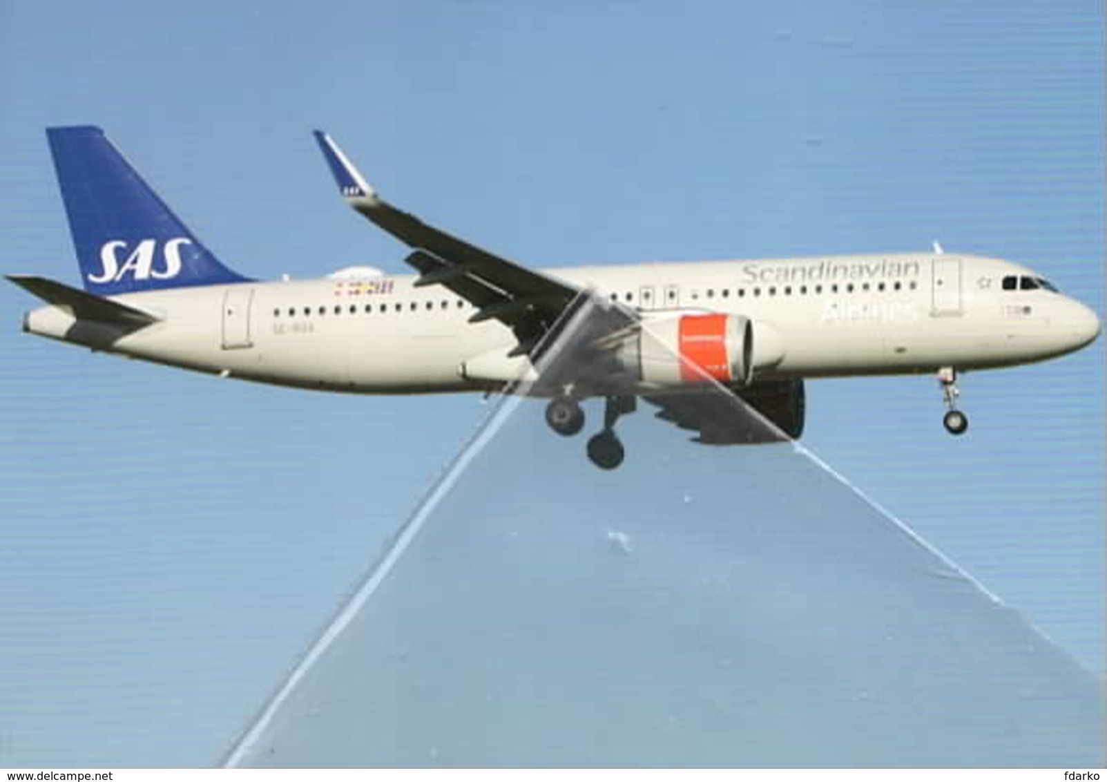 SAS Scandinavia Airlines Airbus A320NEO SE-ROA A.320 Airplane Airplane A-320 Aero At Lisbona - 1946-....: Era Moderna