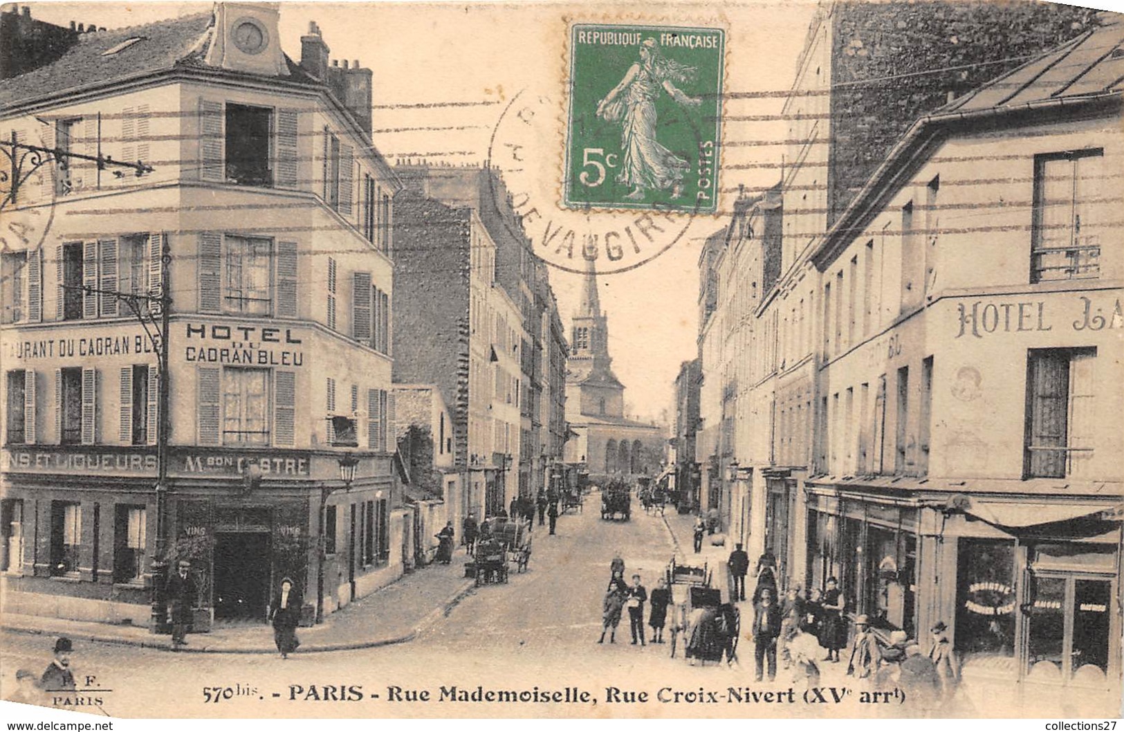 75015-PARIS- RUE MADEMOISELLE, RUE CROIX-NIVERT - Paris (15)