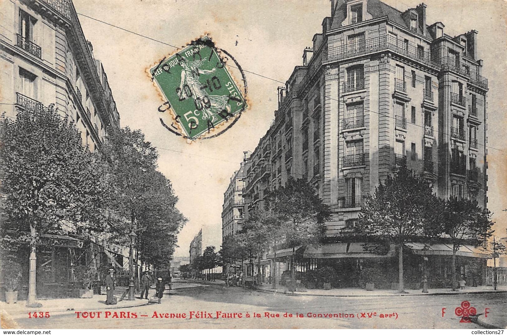 75015-PARIS-TOUT PARIS- AVENUE FELIX-FAURE A LA RUE DE LA CONVENTION - Paris (15)