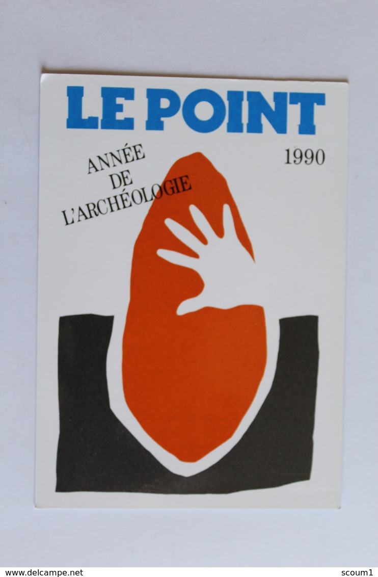 Petit Calendier 199O Offert Par  Le Point Annee De L Archeologie - Petit Format : 1991-00