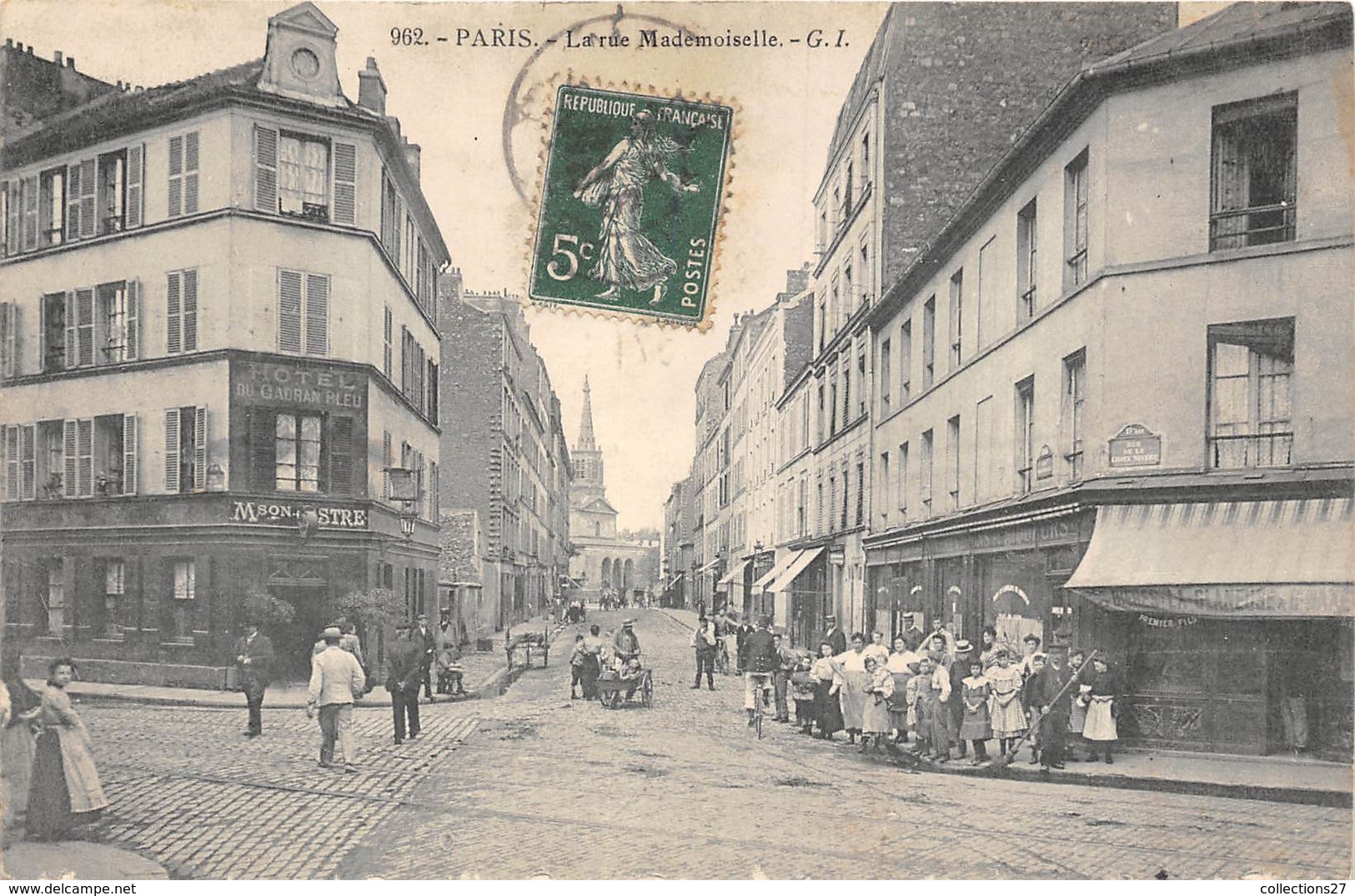 75015-PARIS- LA RUE MADEMOISELLE - Paris (15)