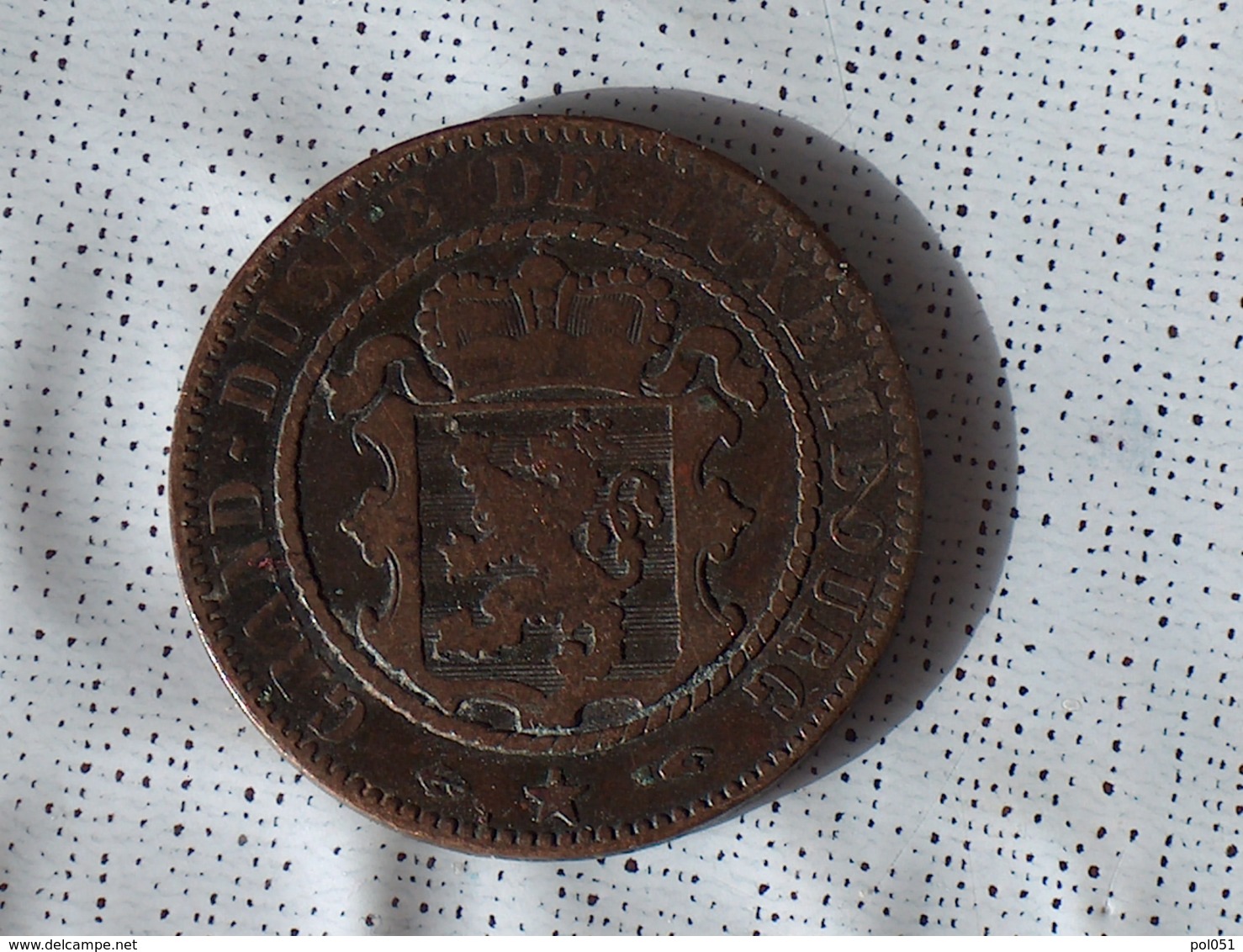 LUXEMBOURG 10 Centimes 1855 - Luxembourg