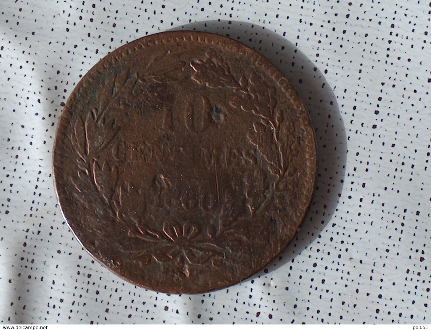 LUXEMBOURG 10 Centimes 1860 - Luxembourg