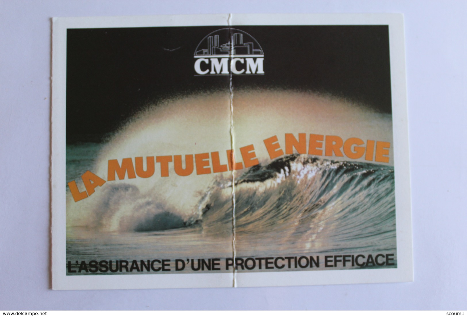 Petit Calendier 1989 Offert Par   CMCM LA MUTUELLE ENERGIE - Small : 1981-90