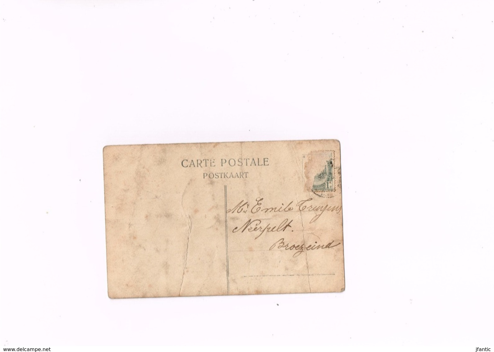 Chez Julien Faucon Café? Commerce?magasin? Carte Postale Ancienne  1910-1930. - Autres & Non Classés