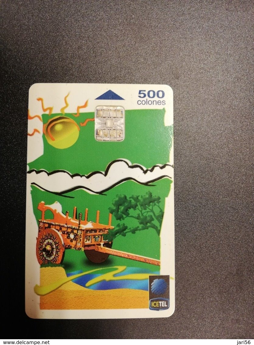 COSTA RICA 500 COLONES   CHIPCARD   Fine Used Card  ** 790** - Costa Rica