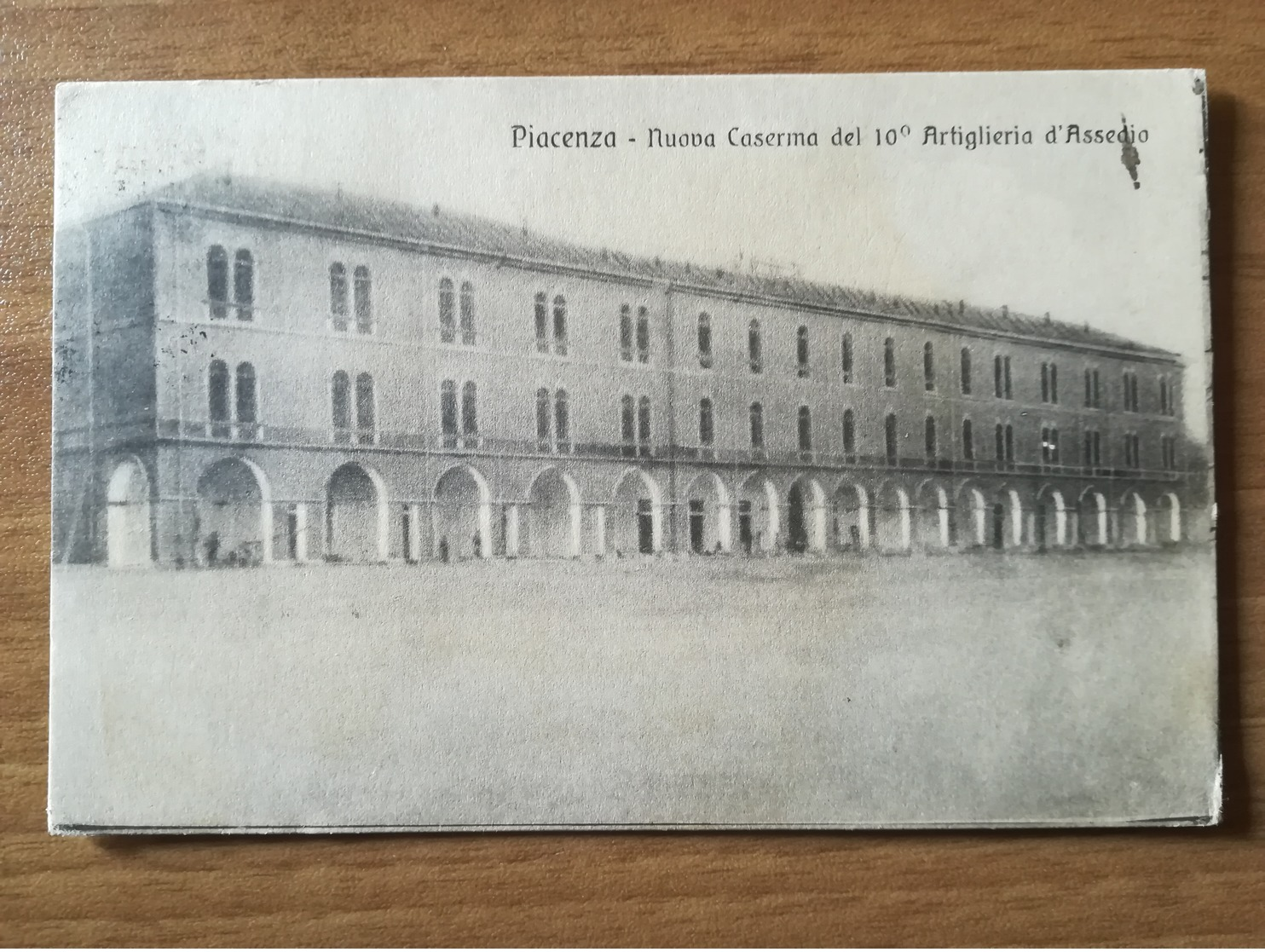 PIACENZA - NUOVA CASERMA DEL 10° ARTIGLIERIA D' ASSEDIO - 1917 - Piacenza