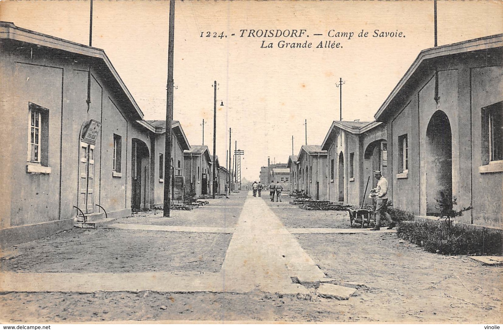 20-4336 : TROISDORF. CAMP MILITAIRE DE SAVOIE. LES BATIMENTS - Troisdorf