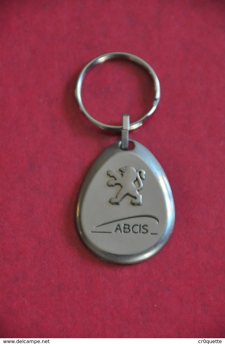 PORTE CLEFS ABCIS PEUGEOT ST MAXIMIN COMPIEGNE BEAUVAIS - Porte-clefs