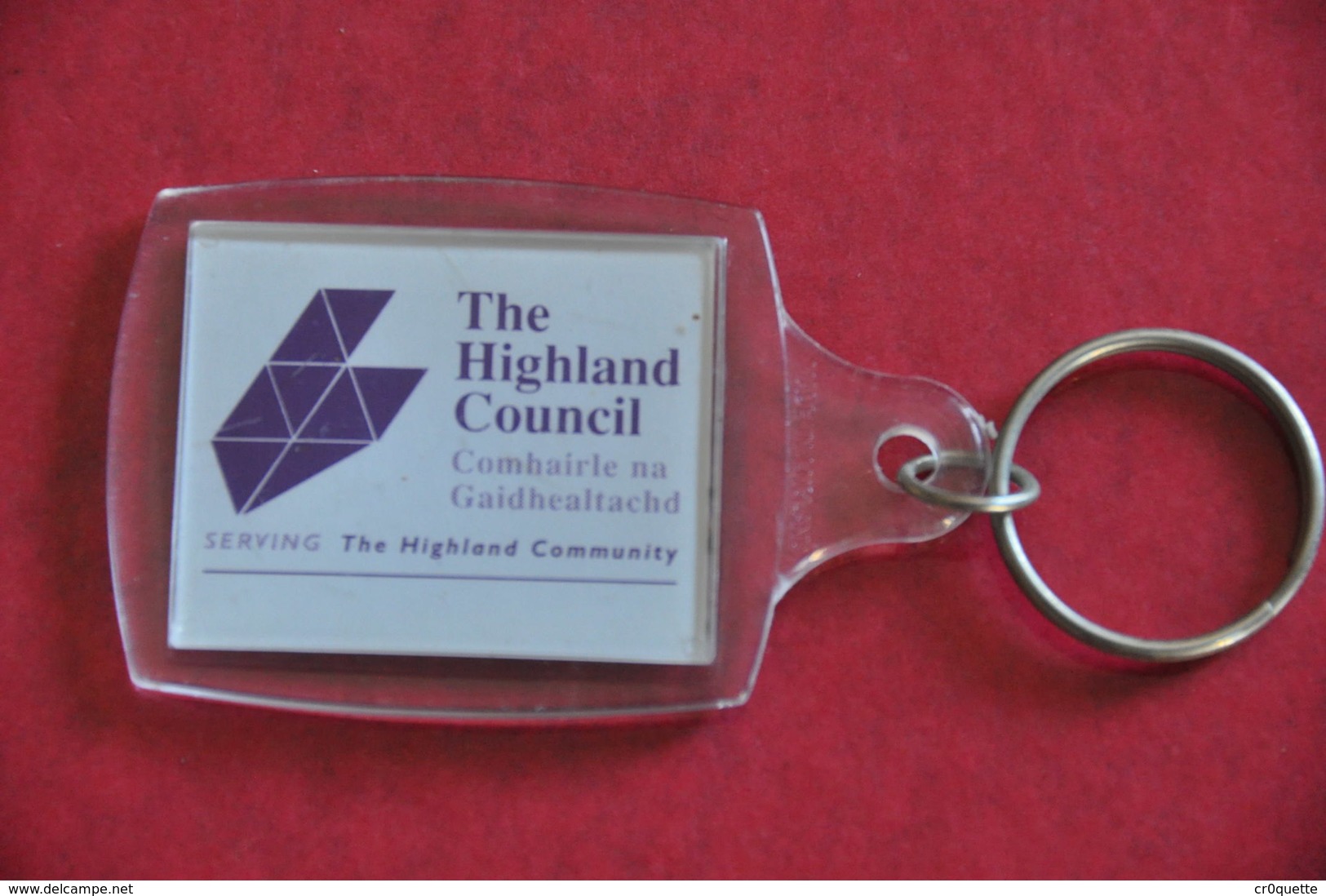 PORTE CLEFS ECOSSE ROYAUME UNI / HIGHLAND COUNCIL - Schlüsselanhänger