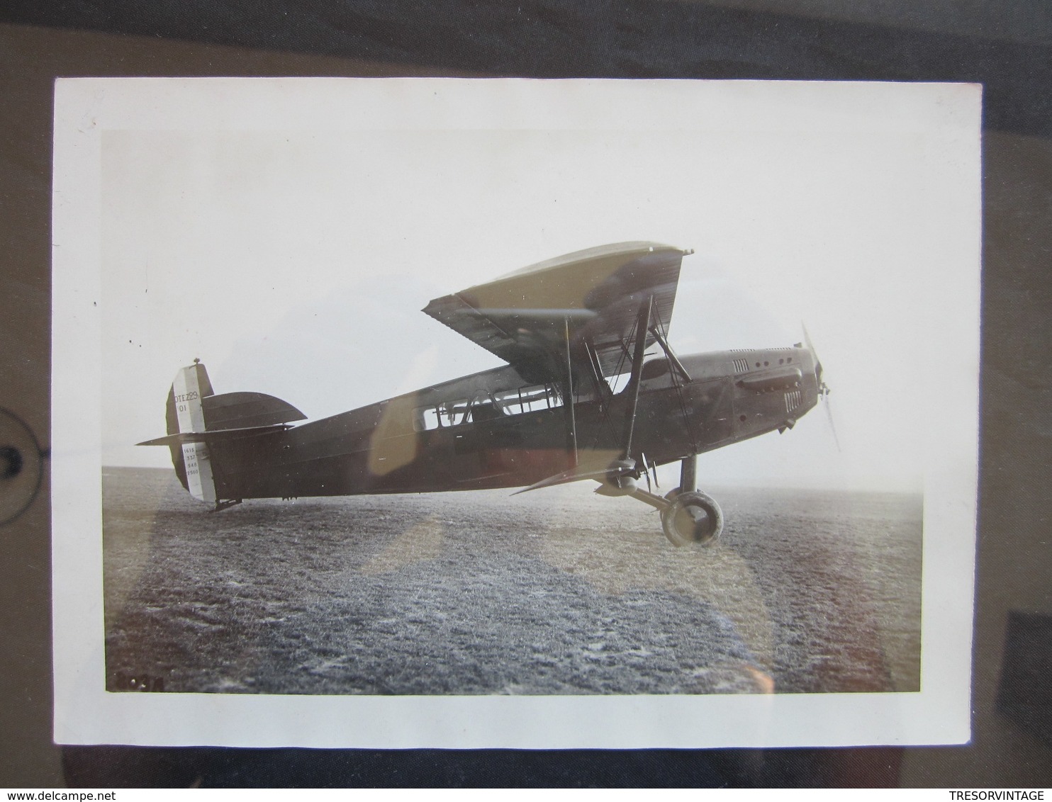 Photo De Presse Avion Potez 29 Sanitaire  Biplan Moteur Lorraine Aviation - Autres & Non Classés