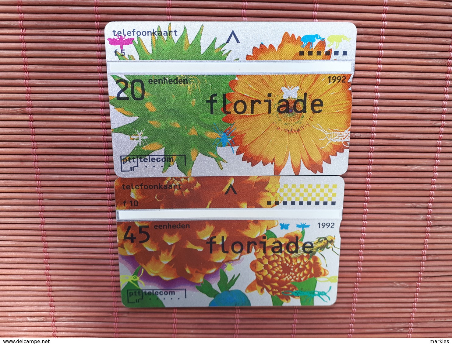 Landis & Gyr 2 Phonecards Netherlands 223 A+203 D (Mint,Neuve) Rare - Public