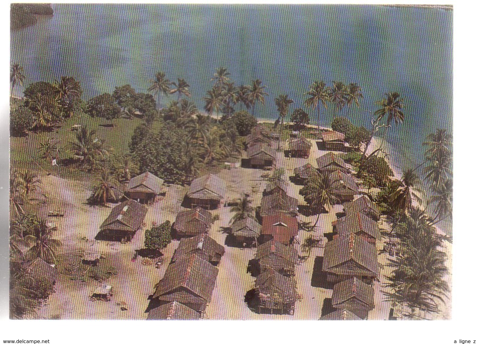 REF 482 :  CPSM Papouasie Nouvelle Guinée Port Moresby Sio Village Morobe - Papouasie-Nouvelle-Guinée