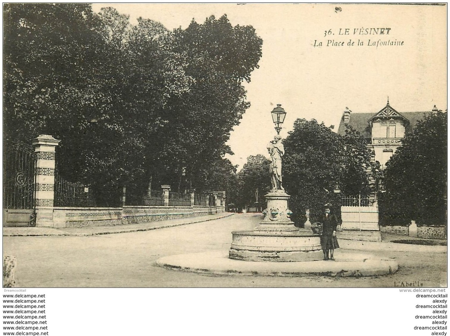 78 LE VESINET. Place De La Lafontaine 1918 - Le Vésinet