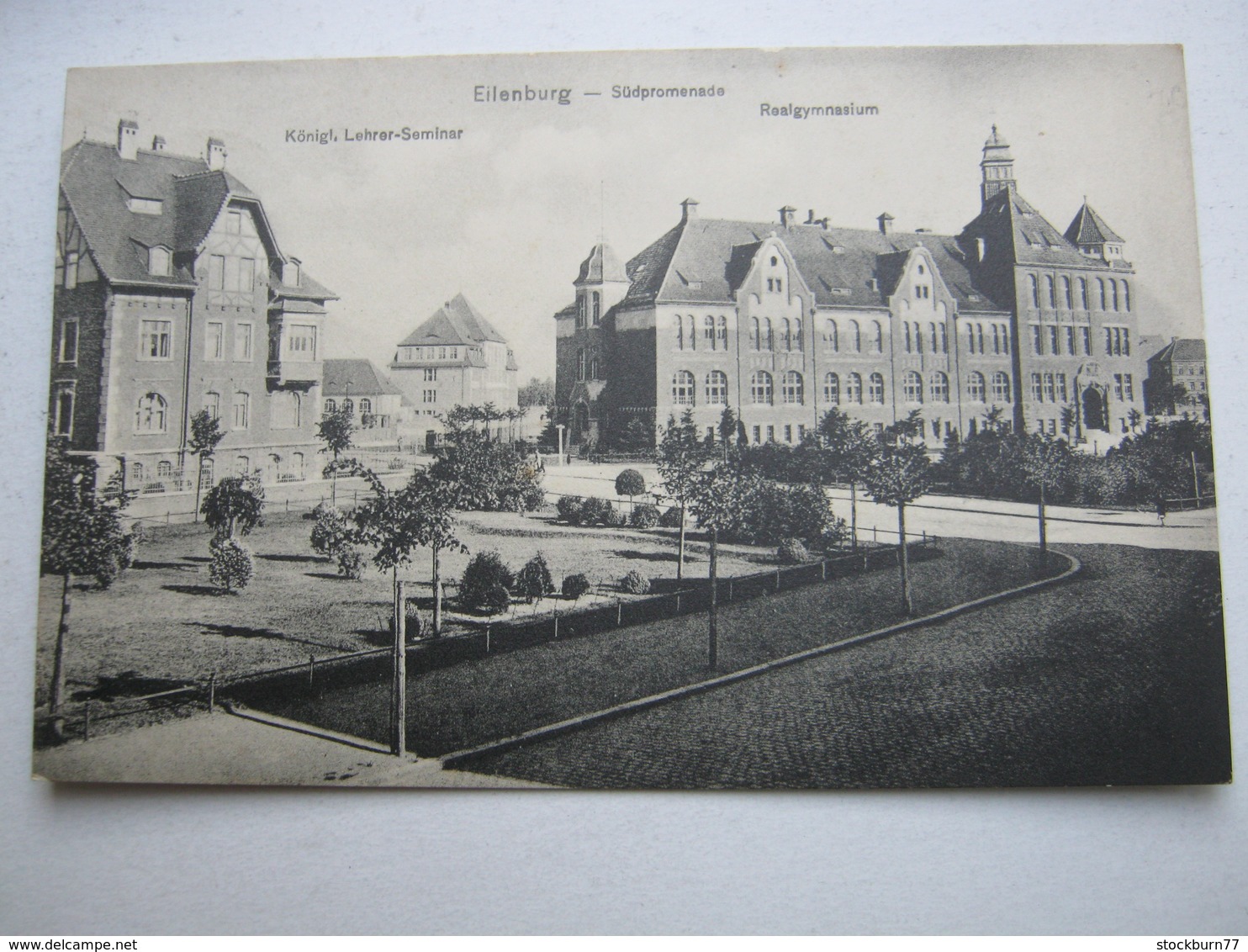 EILENBURG , Schulen, Seltene Karte 1913 - Eilenburg