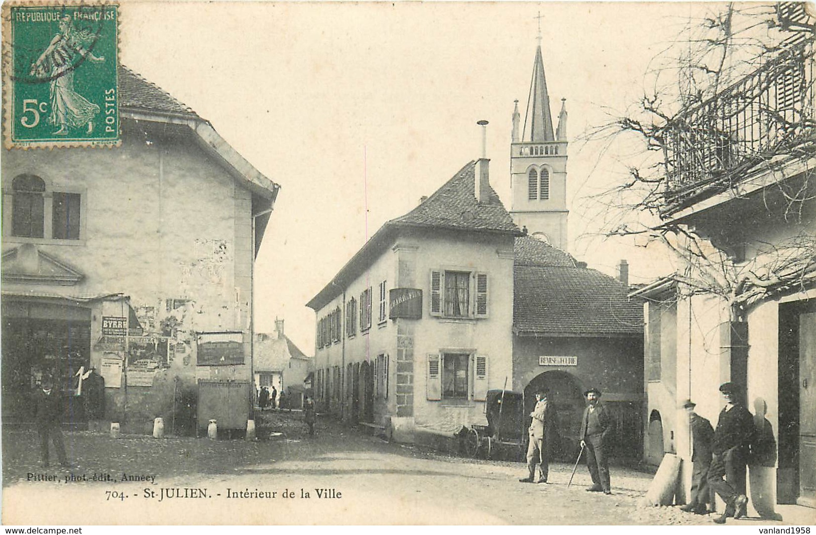 SAINT JULIEN En GENEVOIS- Intérieur De La Ville - Saint-Julien-en-Genevois