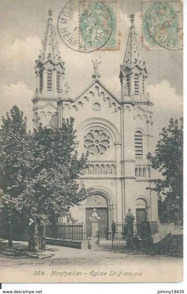 394 - MONTPELLIER - EGLISE St-FRANCOIS - Montpellier