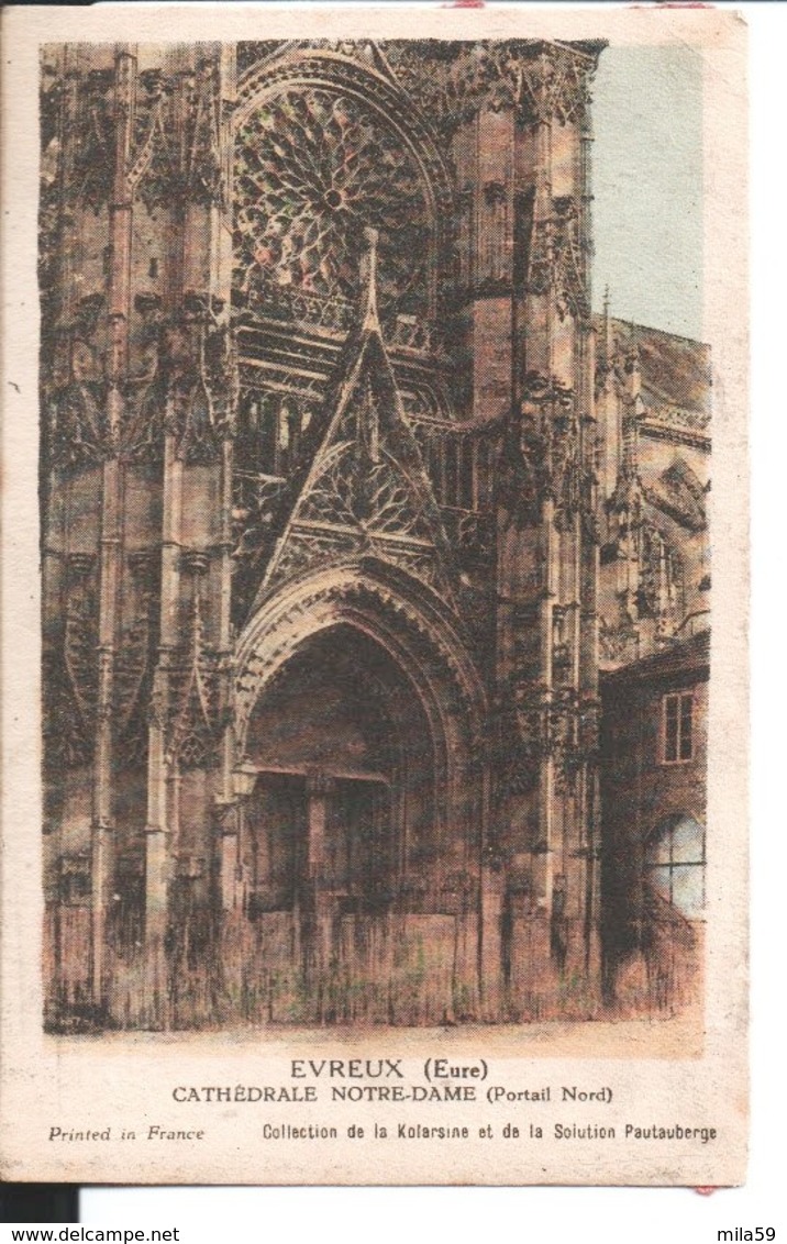 Lot de 15 cartes. Collection de la Kolarsine et de la Solution Pautauberge. Les Cathédrales de France.