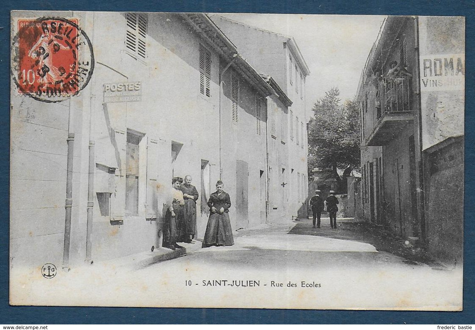 ST JULIEN - Rue Des Ecoles - Saint Barnabé, Saint Julien, Montolivet