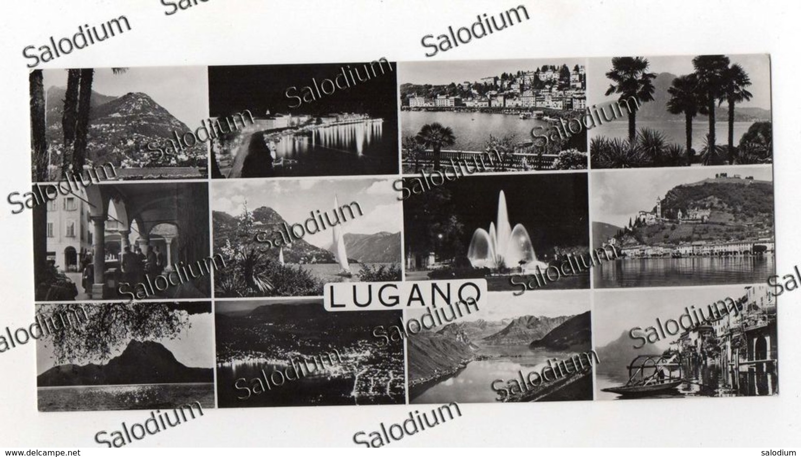 LUGANO - XXL Card - Big Format - Lugano