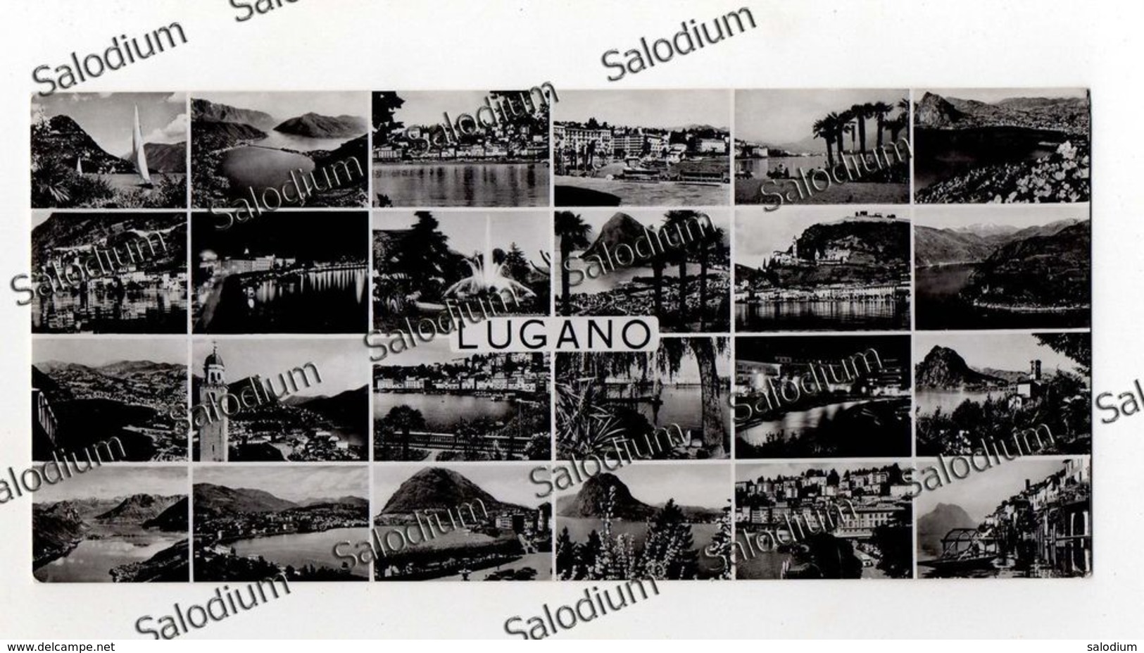 LUGANO - XXL Card - Big Format - Lugano