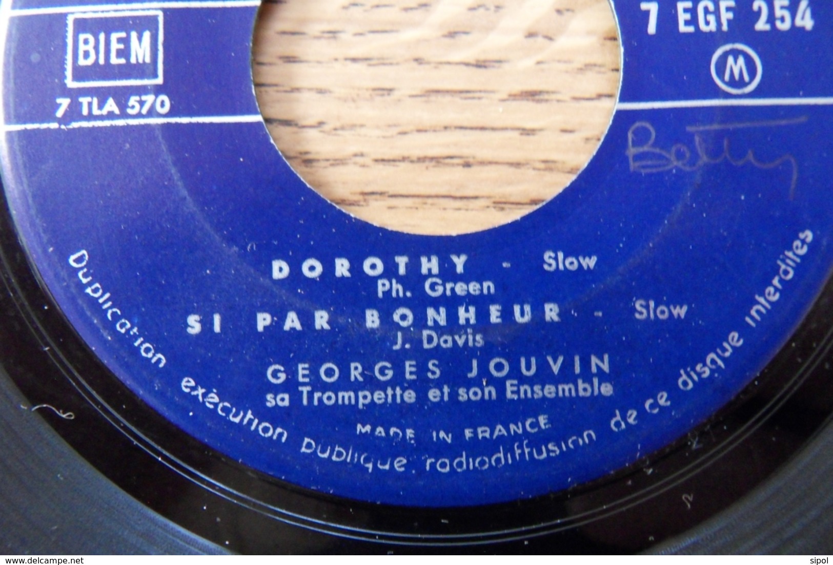 Disque 45 Tours  Dans Sa Pochette  D Origine : Georges Jouvin  Trompette & Ensemble  Années 1955/60 - 45 T - Maxi-Single