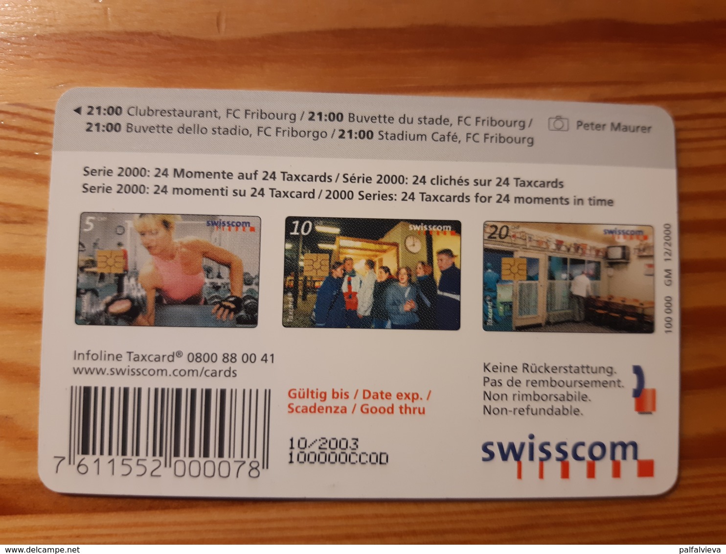 Phonecard Switzerland - Suisse