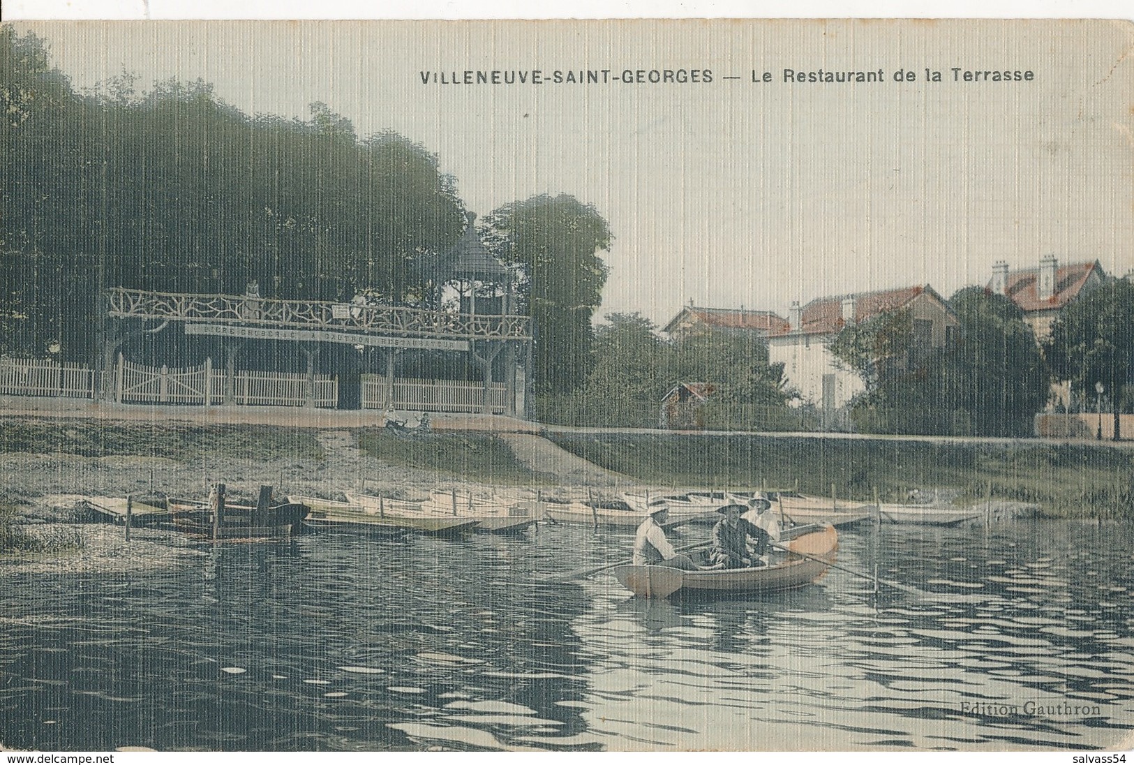 94) VILLENEUVE ST-GEORGES : Restaurant De La Terrasse - Villeneuve Saint Georges