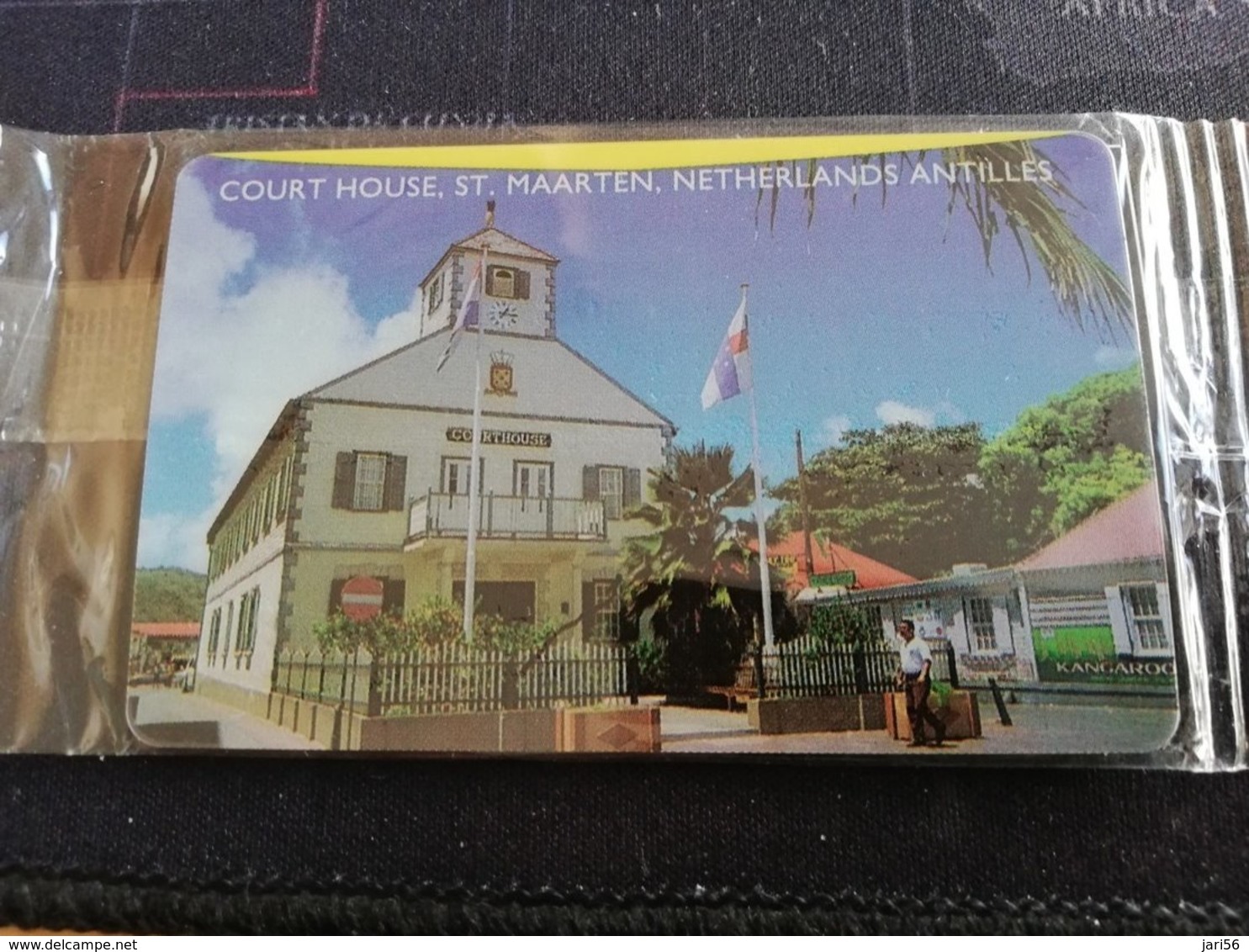 ST MAARTEN $20,- PREPAID ANTELECOM   COURTHOUSE  MINT IN WRAPPER  **837 ** - Antillas (Nerlandesas)