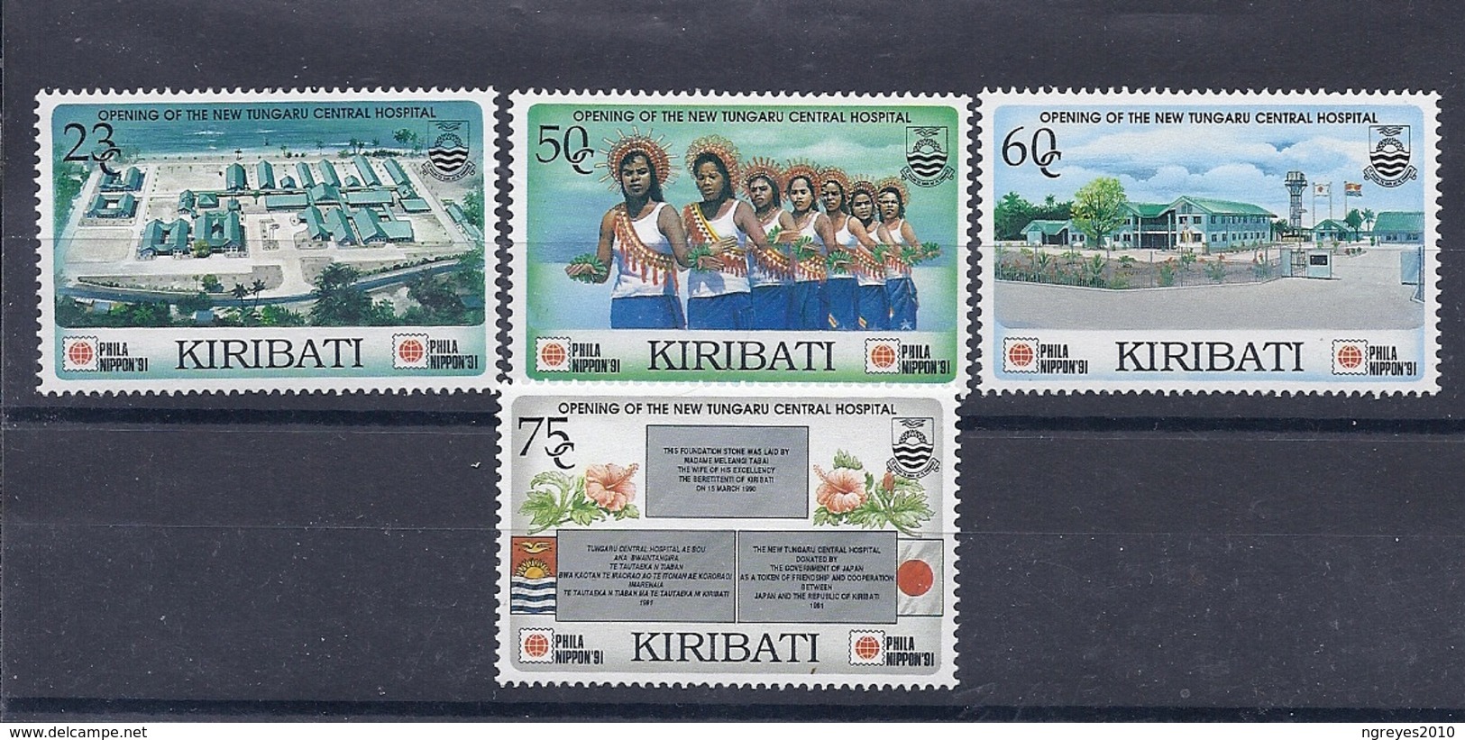 190033019  KIRIBATI  YVERT    Nº   245/8  **/MNH - Kiribati (1979-...)