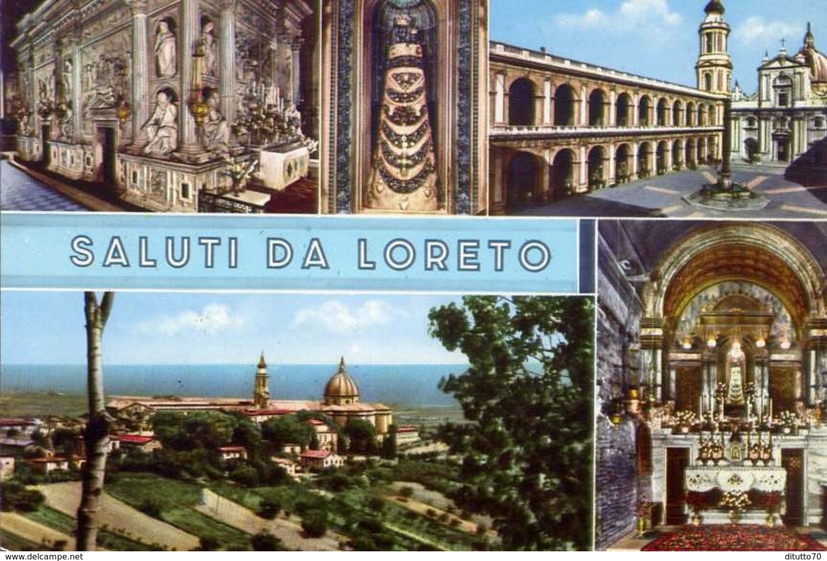 Saluti Da Loreto - Formato Grande Viaggiata – E 15 - Ancona