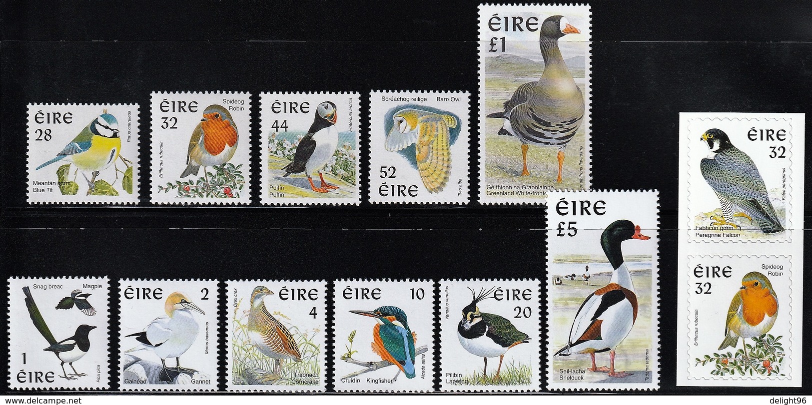 1997 Ireland Birds Definitives Issues (** / MNH / UMM) - Other & Unclassified