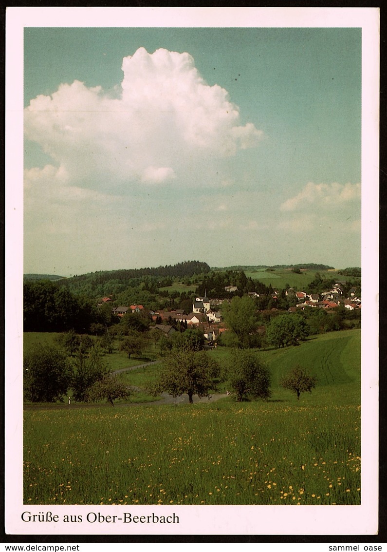 Ober-Beerbach B. Seeheim-Jugenheim / Bergstrasse  -  Blick Vom Sonneneck  -  Ansichtskarte Ca.1985   (12540) - Bensheim