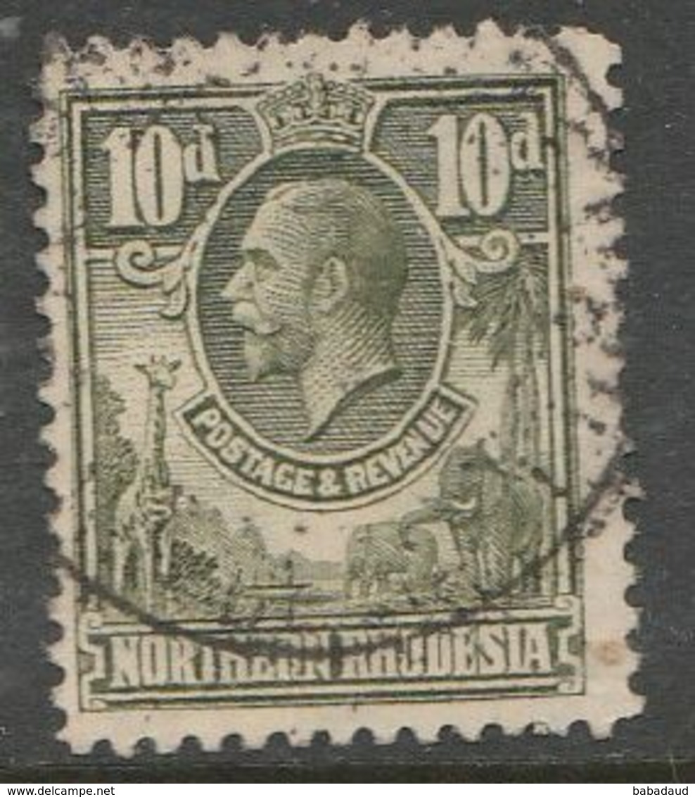 Northern Rhodesia, GVR, 1925, 10d, C.d.s. Used - Noord-Rhodesië (...-1963)