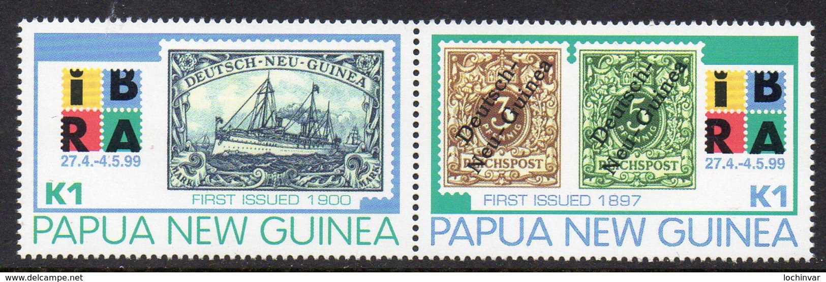 PAPUA NEW GUINEA, 1999 IBRA PAIR MNH - Papua New Guinea