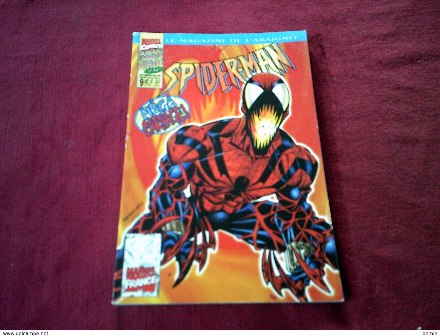 SPIDER MAN    No 9  OCTOBRE   1997  MEGA CARNAGE - Spiderman