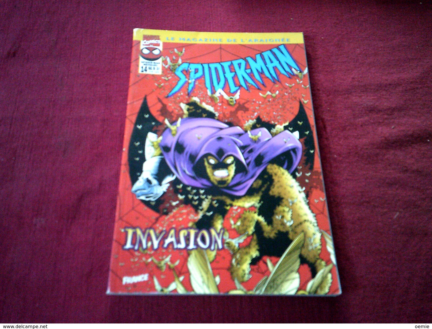 SPIDER MAN    N° 14 MARS  1998  INVASION - Spiderman