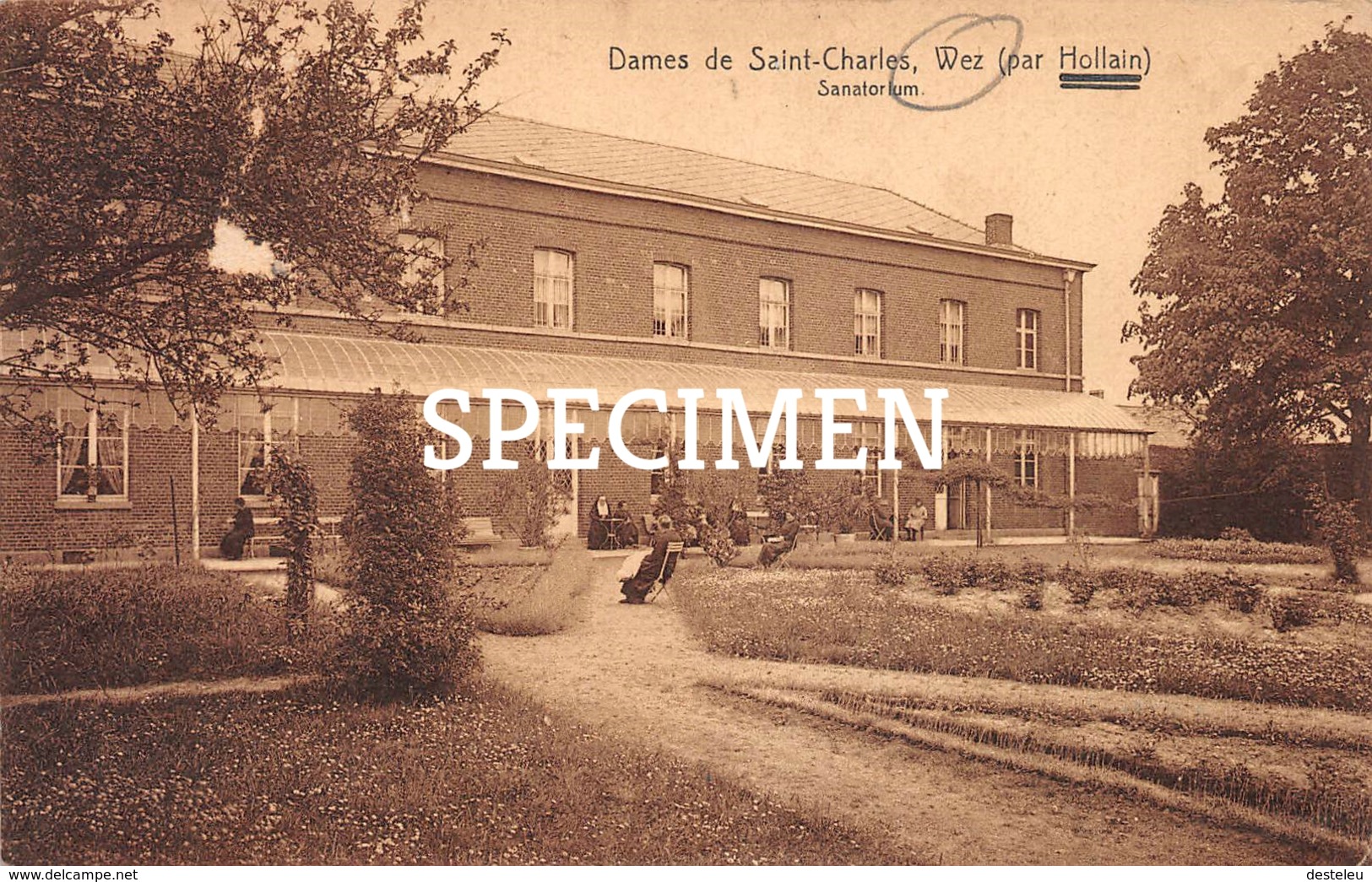 Dames De Saint-Charles - Sanatorium - Hollain - Wez - Brunehaut