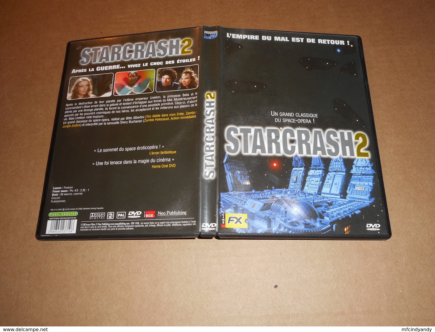 DVD Film -  Starcrash 2 - Sciences-Fictions Et Fantaisie