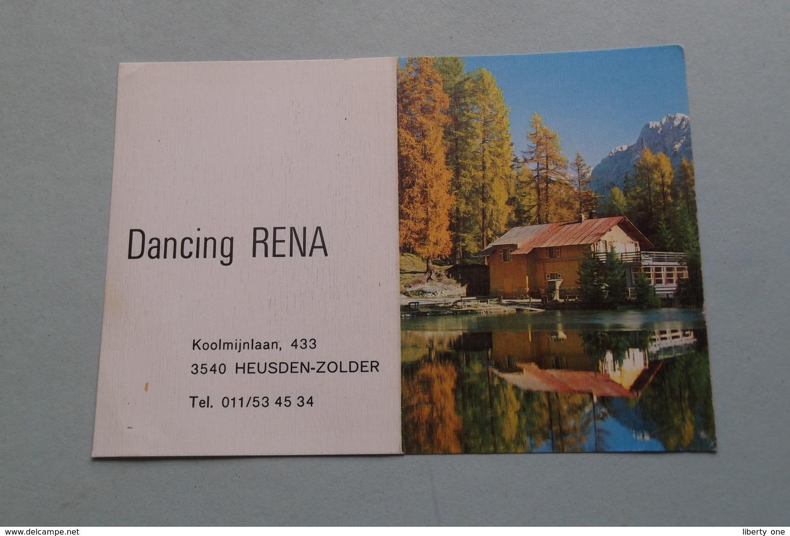 Publi / Reclame : DANCING RENA Heusden-Zolder ( Kalender 1979  > Zie Foto's ) ! - Formato Piccolo : 1971-80