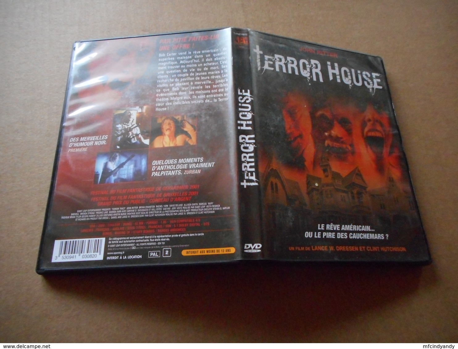 DVD Film -  Terror House - Horror