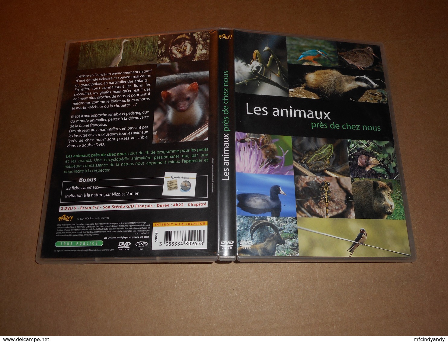 DVD Film Documentaire -  Les Animaux Près De Chez Nous  (Double DVD) - Documentary