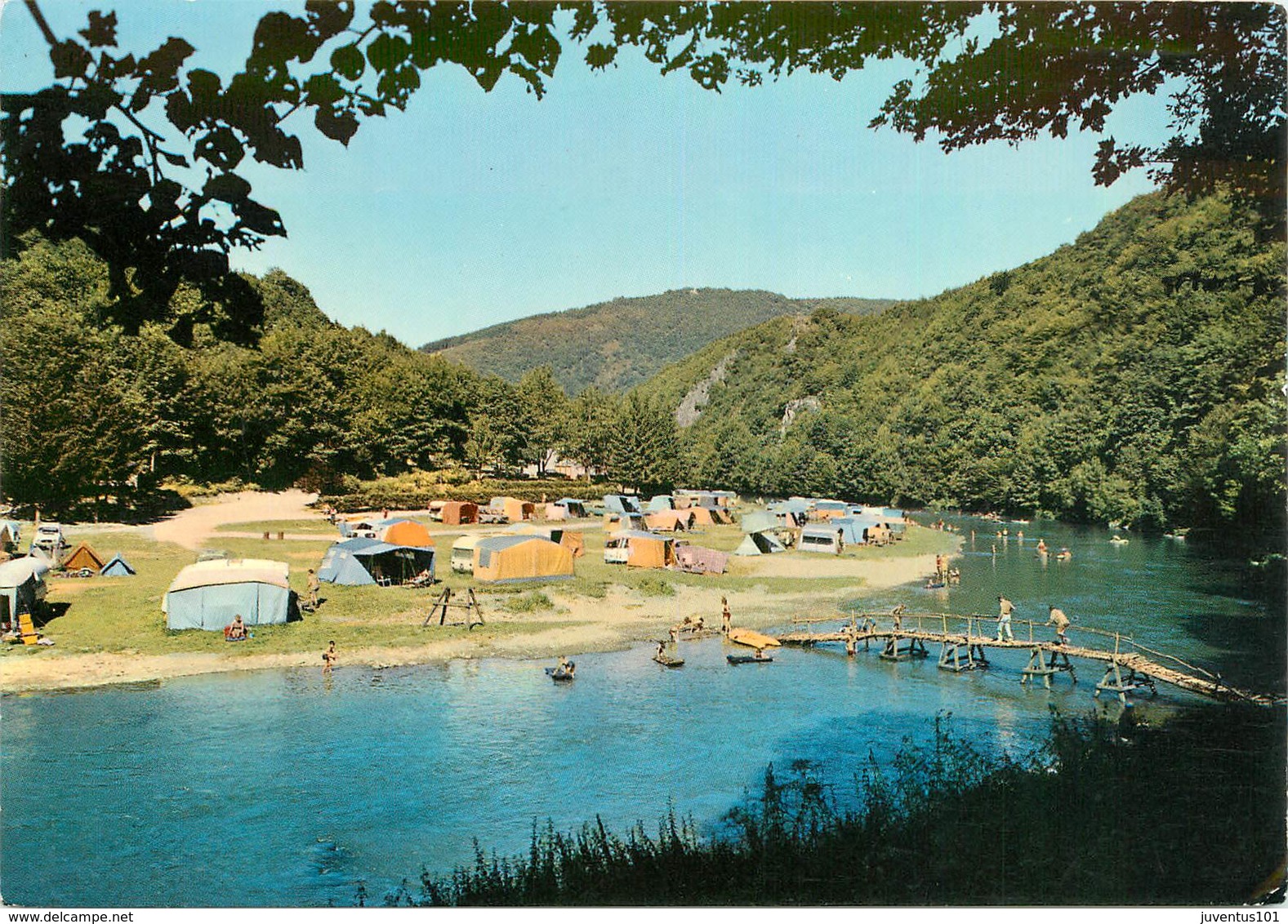 CPSM Luxembourg-Bourscheid Plage-Hôtel Restaurant Camping Bel Air        L2989 - Bourscheid