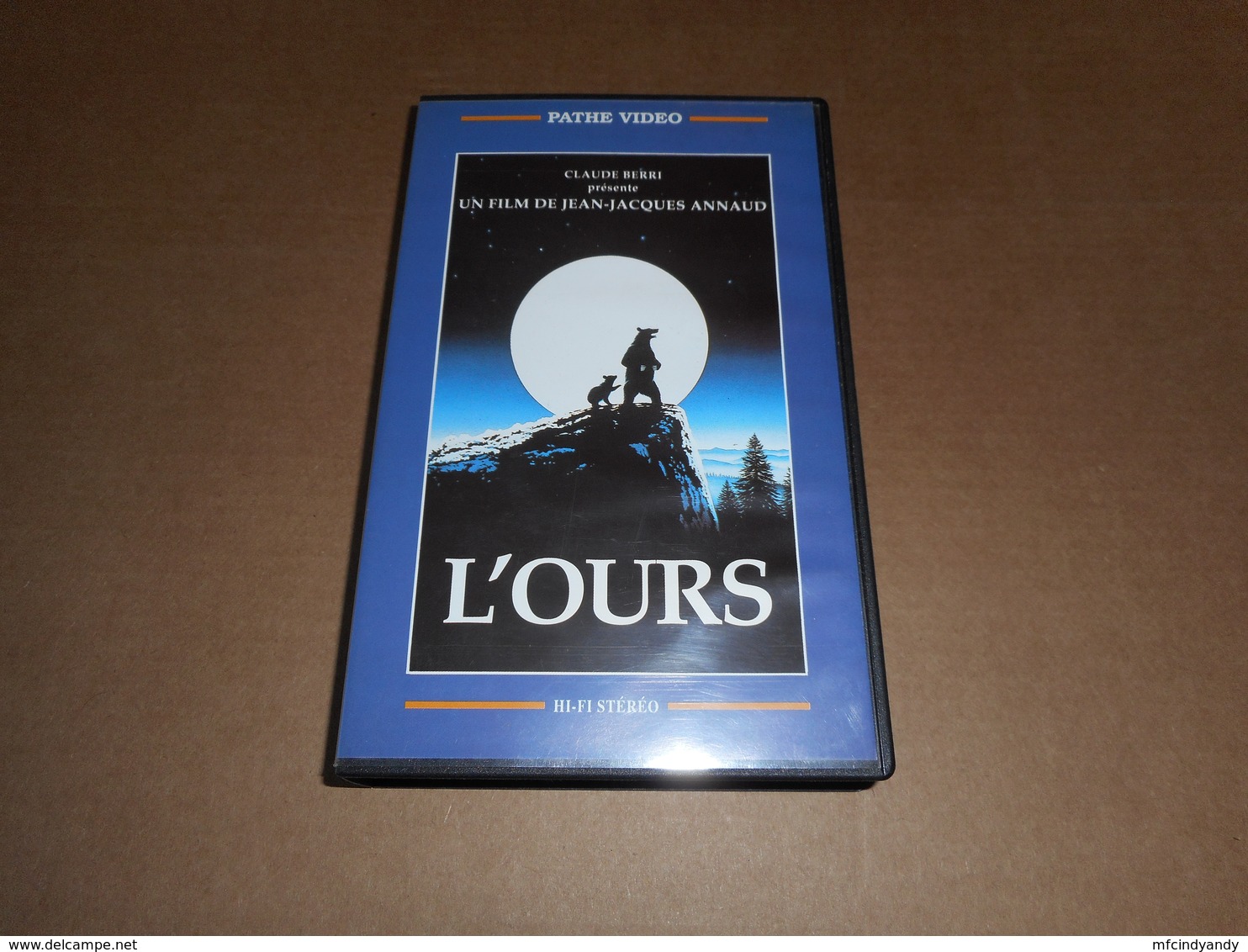 Cassette VHS Film - L'Ours - Actie, Avontuur