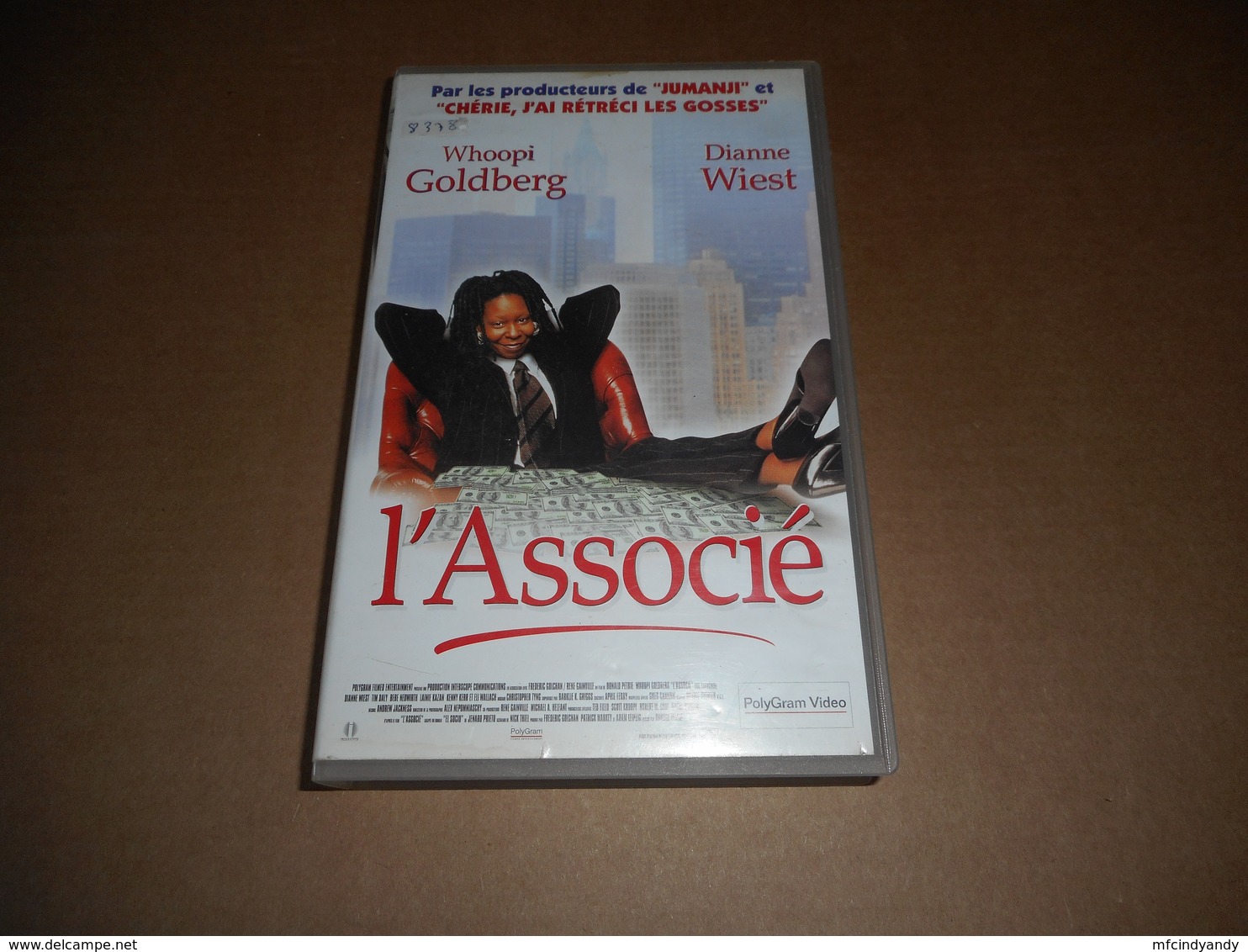 Cassette VHS Film - L'Associé - Comédie