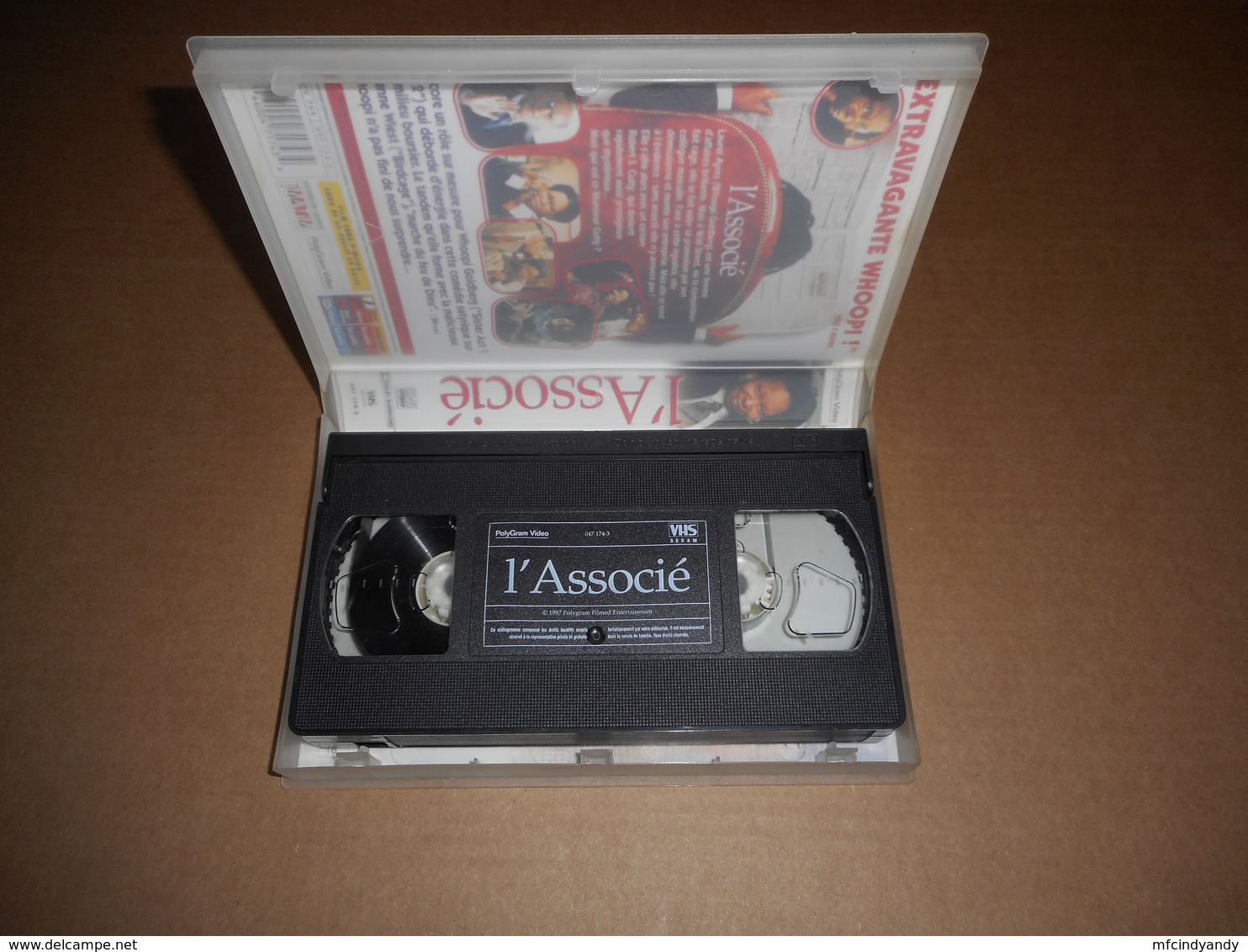 Cassette VHS Film - L'Associé - Comedy