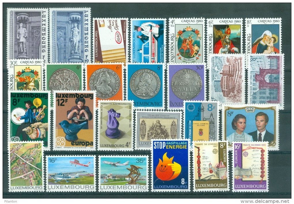 LUXEMBOURG - Selectie Nr 29 - MNH** - Cote 20,60 € - à 10% !!! - Collections