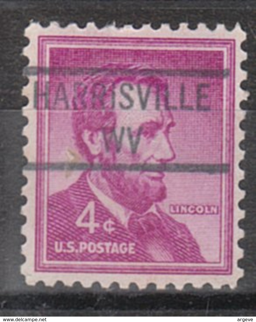 USA Precancel Vorausentwertung Preo, Locals New York, Harrisville 841 - Precancels