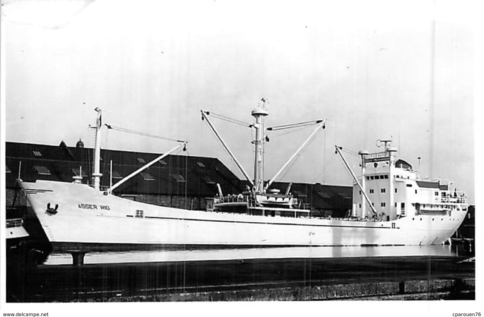 Photo Bateau " Asser Rig  " D N K " Saumaty " Marseille Fret 1967 Rolandwerft Bremen Allemagne - Schiffe